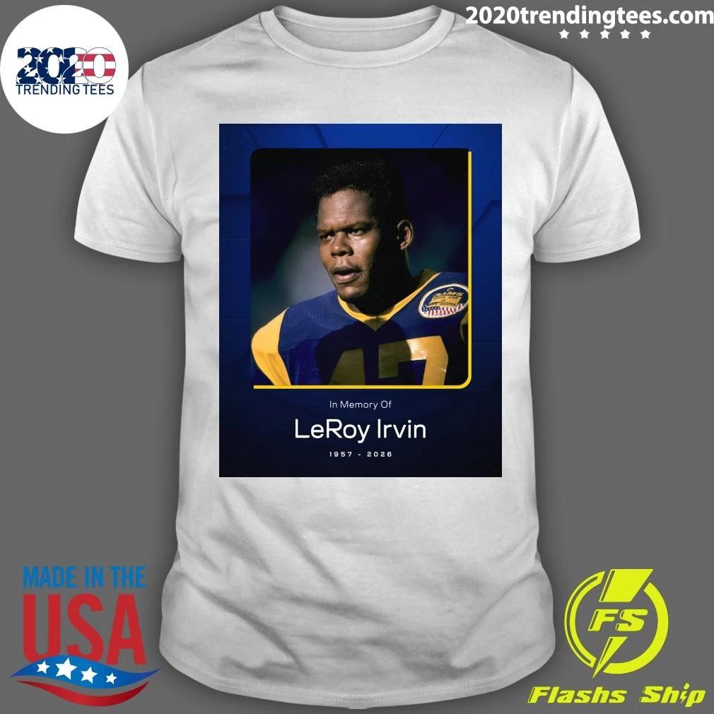 In Memory Of LeRoy Irvin 1957-2026 Shirt