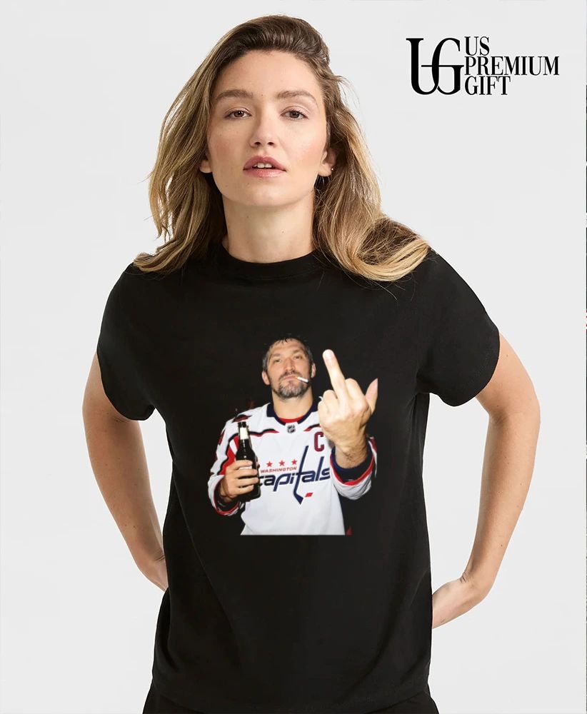 Alexander Ovechkin Washington Capitals middle finger shirt