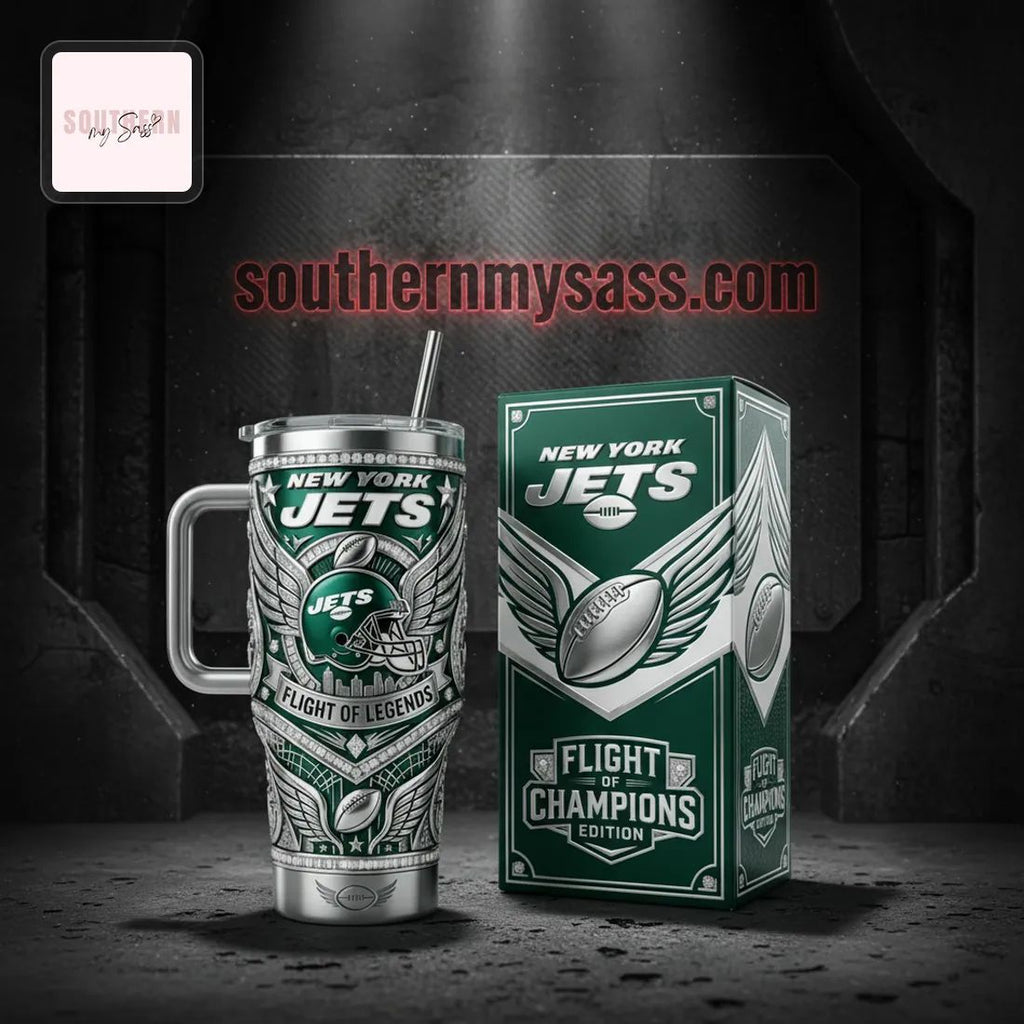 New York Jets Flight of Legends 40oz Insulated Tumbler