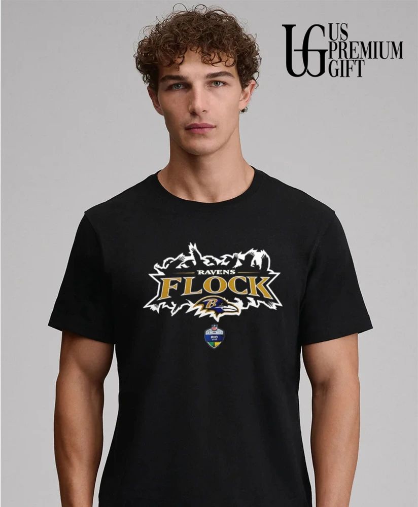 Baltimore Ravens Flock 2026 Rio De Janeiro Game shirt