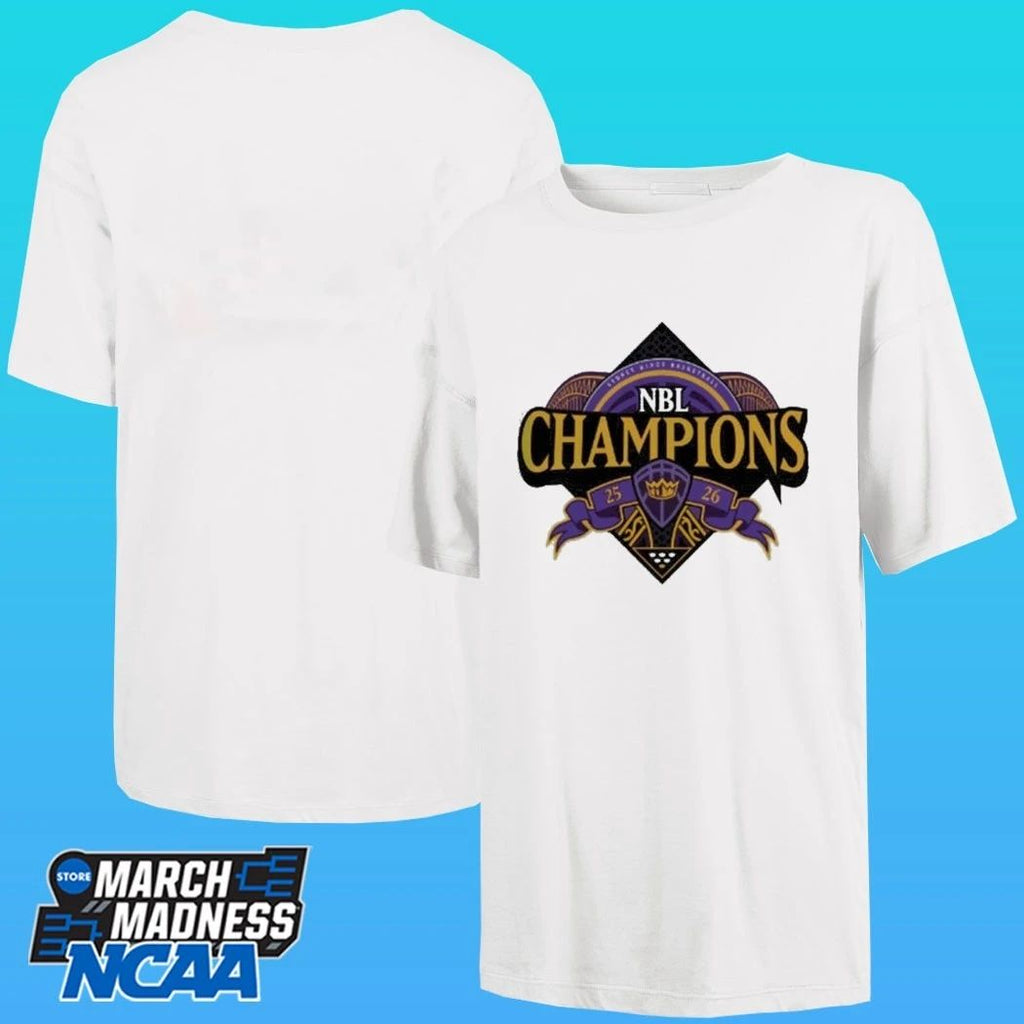 Sydney Kings 2026 NBL Champions Logo Locker Room Shirt