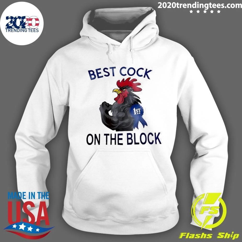 on the Block Muscular Rooster Award shirt