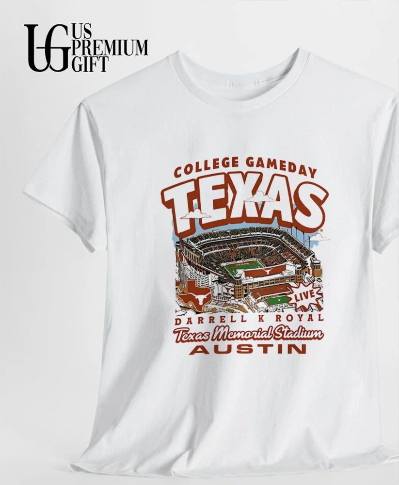 Texas Longhorns College Gameday Darrell K Royal Texas Memorial Stadium Austin 2026 shirt