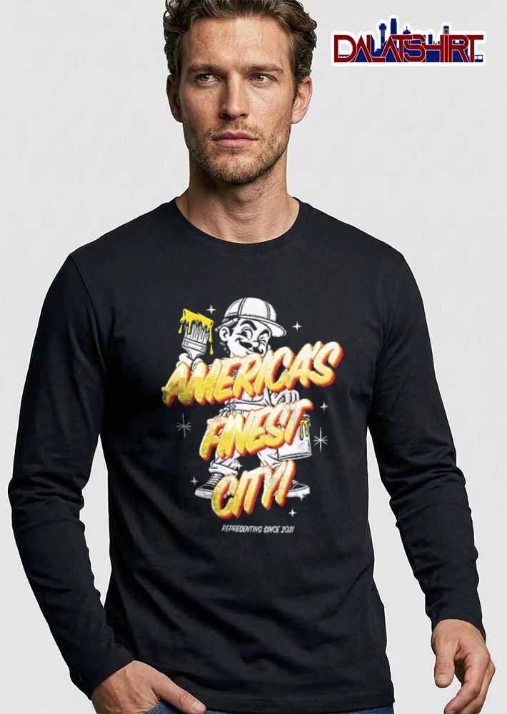 America Finest City Painter Character Representing Since 2021 Shirt