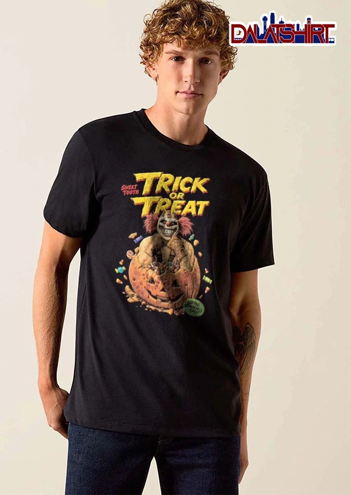 Twisted Metal Sweet Tooth Trick Or Treat Serving Nightmares Daily shirt