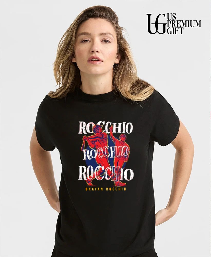 Brayan Rocchio Rocchio Rocchio Cleveland Guardians baseball shirt