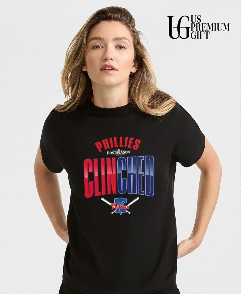 Philadelphia Phillies 2026 Postseason Clinched Baseball shirt