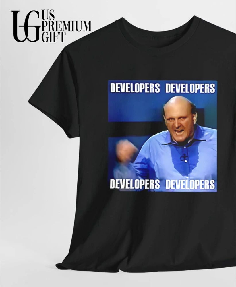 Steve Ballmer Developers meme shirt