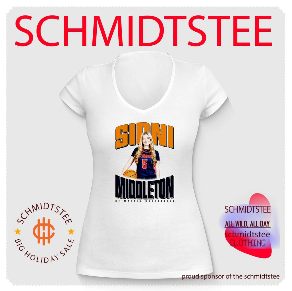 Sidni Middleton UT Martin Basketball Skyhawks shirt