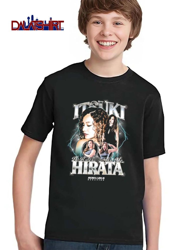 Itsuki Hirata No Rules Just Me woman curly hair lightning background shirt