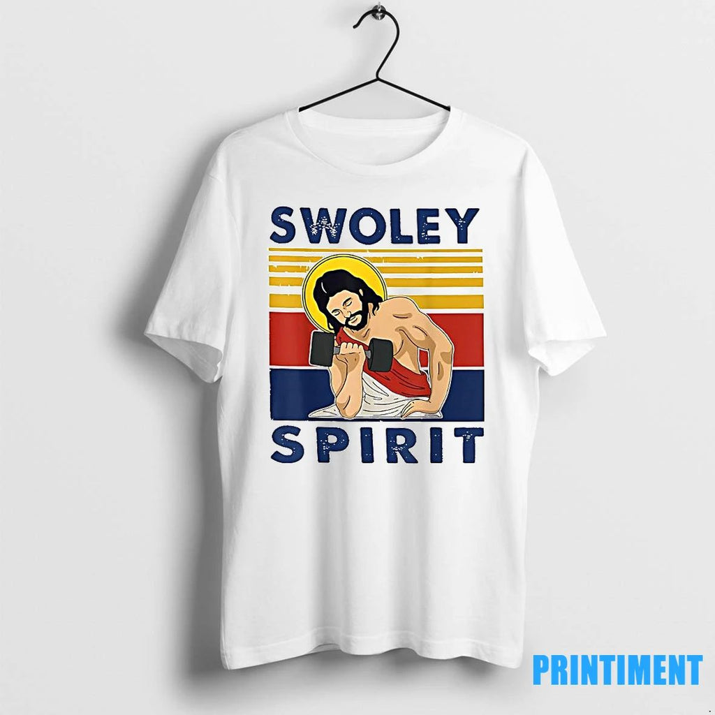 Swoley Spirit Weightlifting Jesus Vintage Tshirts Sweater