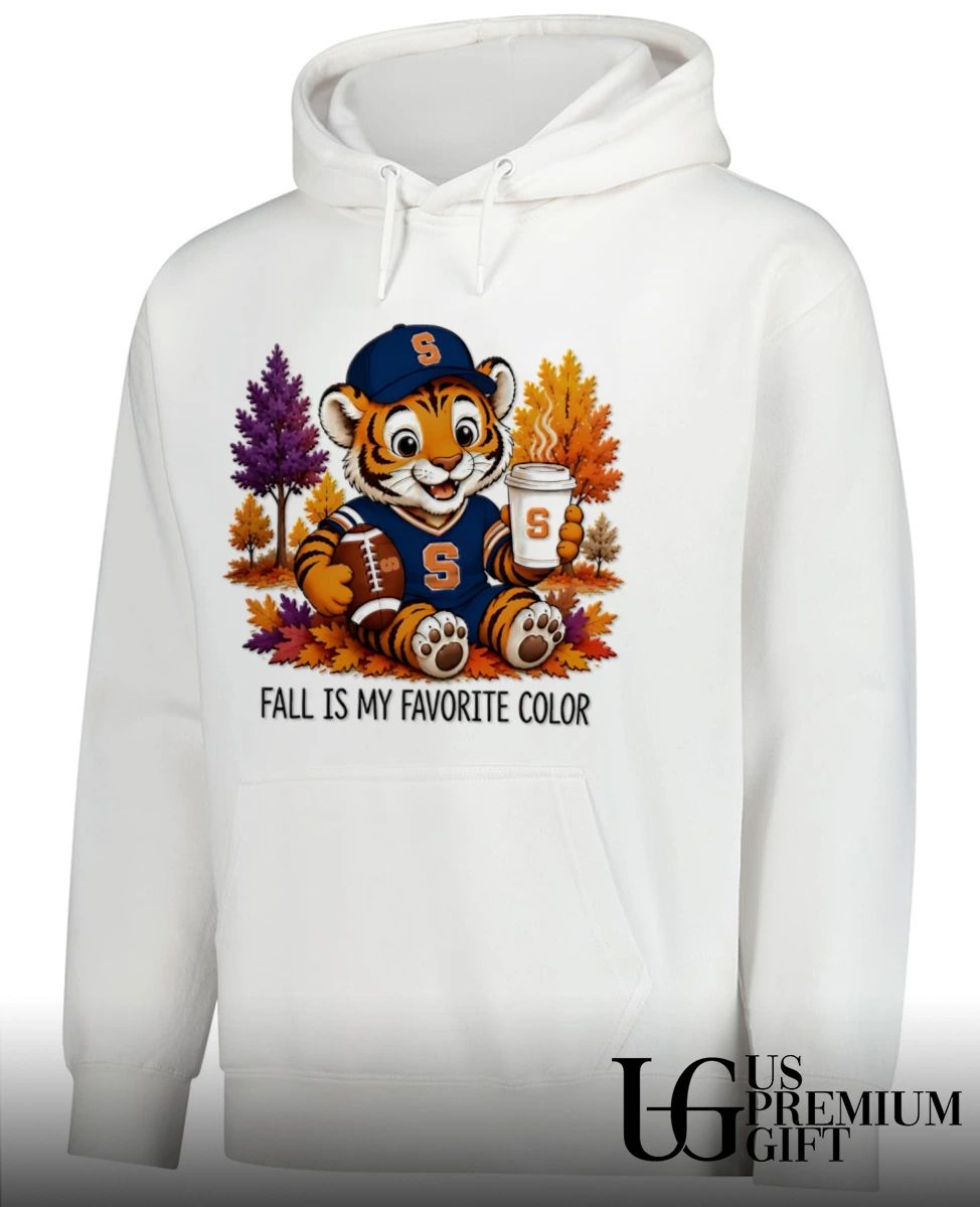 Syracuse Orange Tiger Fall Is My Favorite Color College Football 2026 shirt