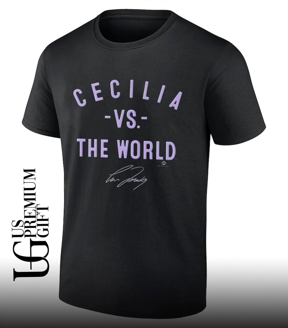 Cecilia Zandalasini Vs The World Golden State Valkyries WNBA signature shirt