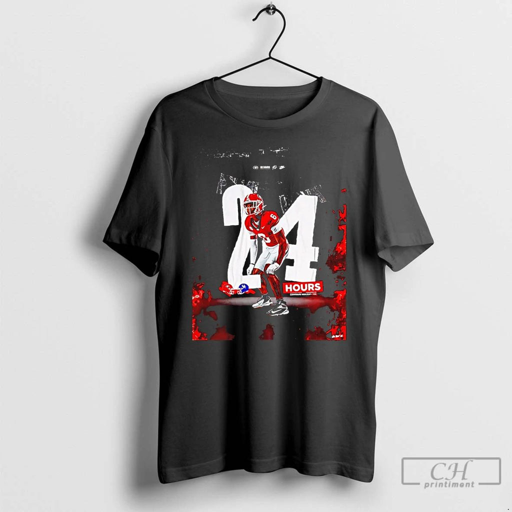 Classic Daylen Everette Georgia Bulldogs 24 Hours Graphic T Shirts Hoodie Longsleeve