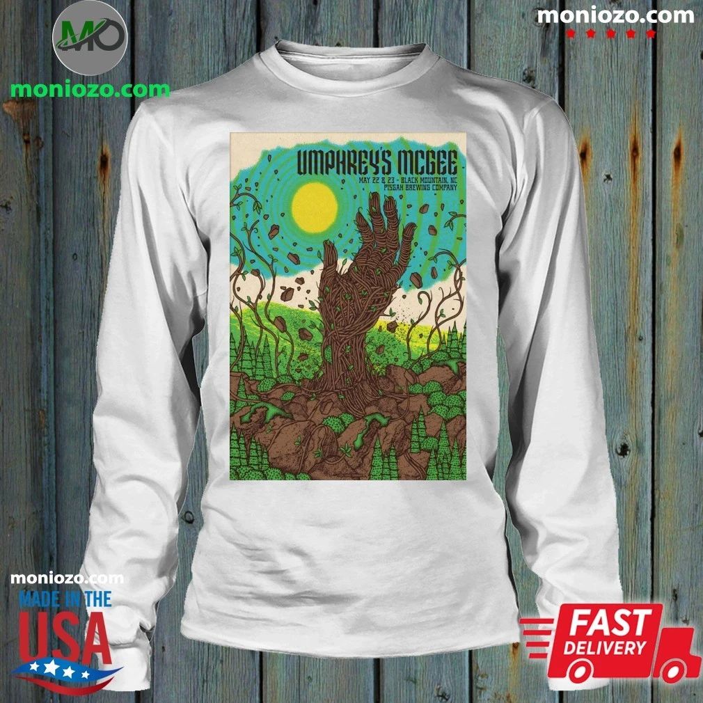 Umphrey’s McGee May 22-23 2026 Pisgah Brewing Company, Black Mountain NC Poster Shirt