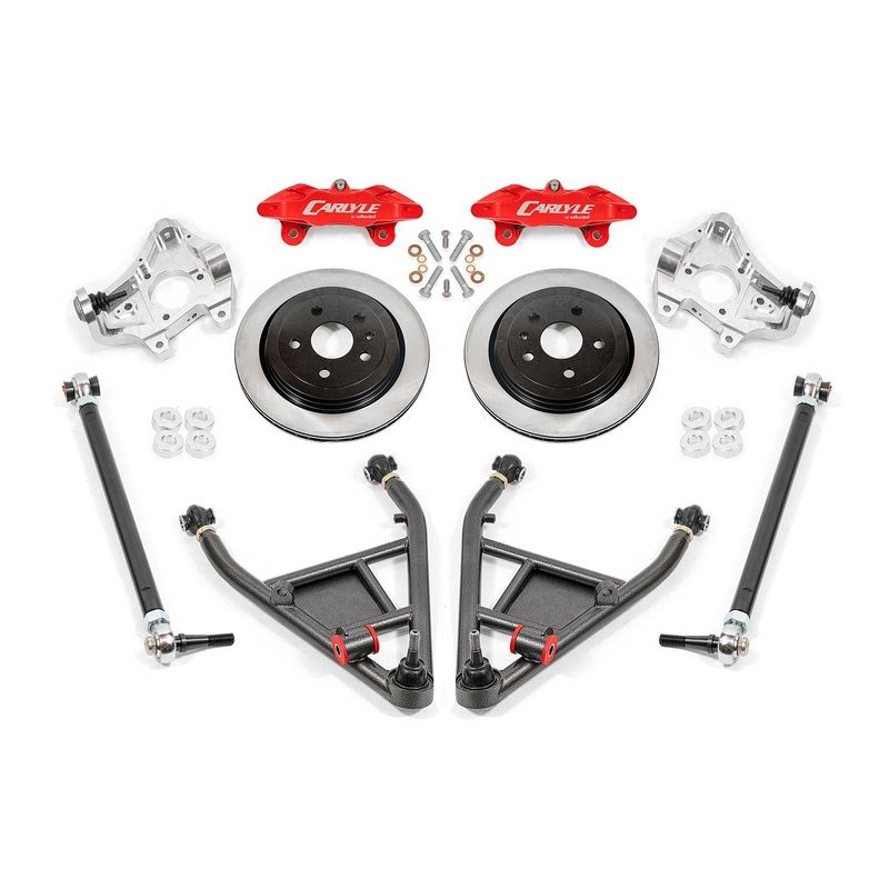 15in Brake Conversion Kit Solid Rotors 14-19 Chevy Corvette