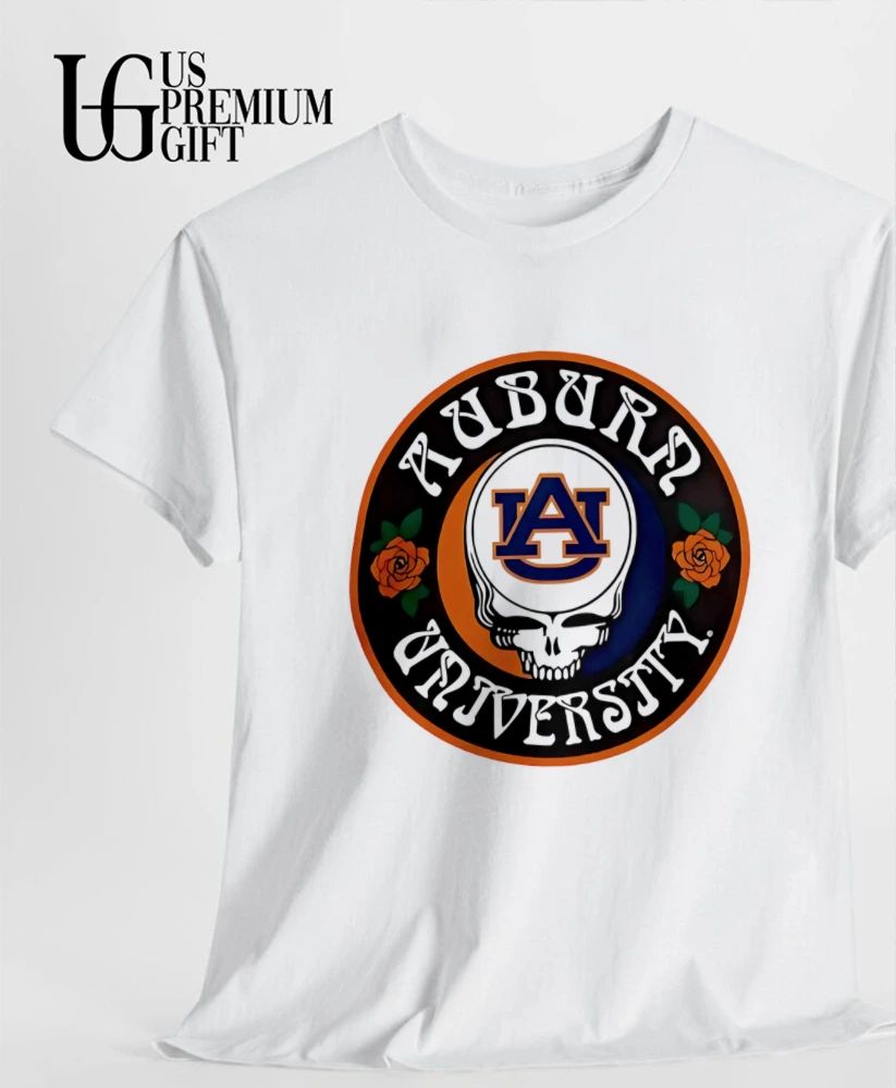 Auburn Tigers Grateful Dead Run For The Roses 2026 logo shirt