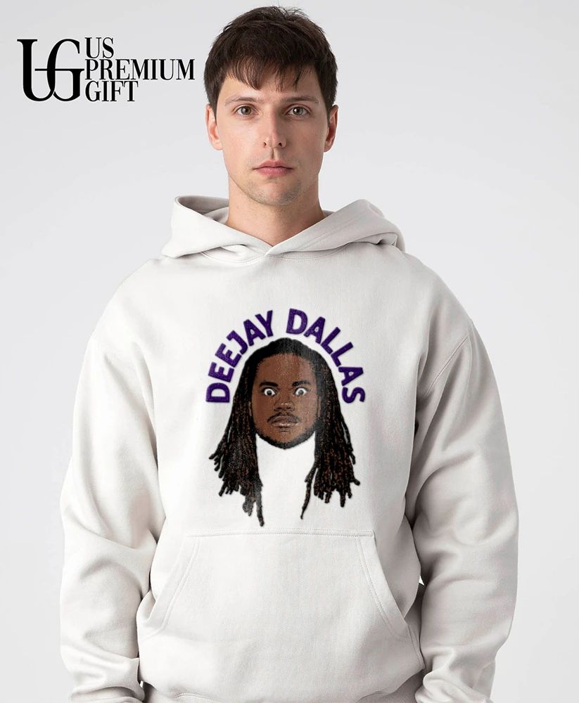 DeeJay Dallas Minnesota Vikings football headshot signature shirt