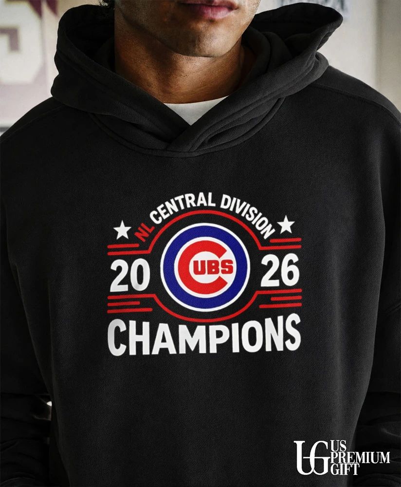 Chicago Cubs NL Central Division Champions 2026 shirt