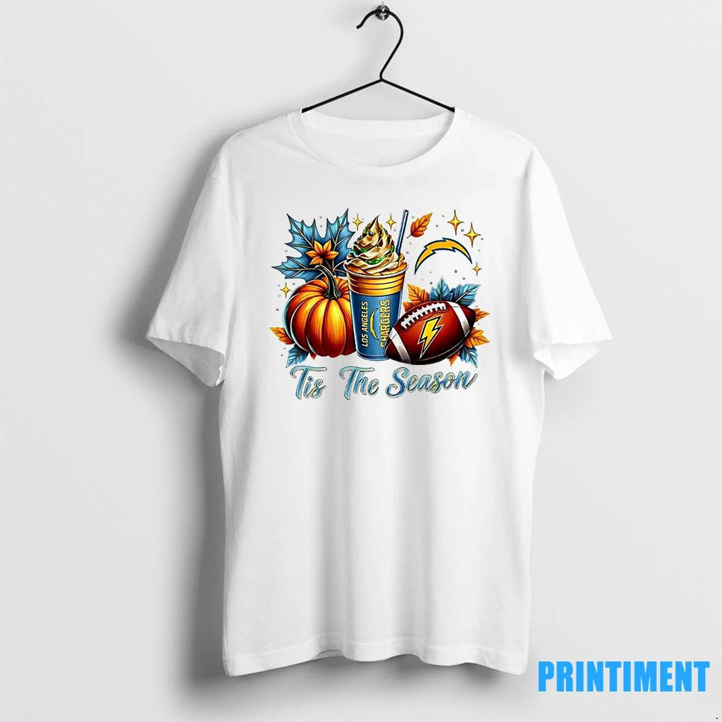 Los Angeles Chargers Tis The Season Halloween Tshirts Sweater