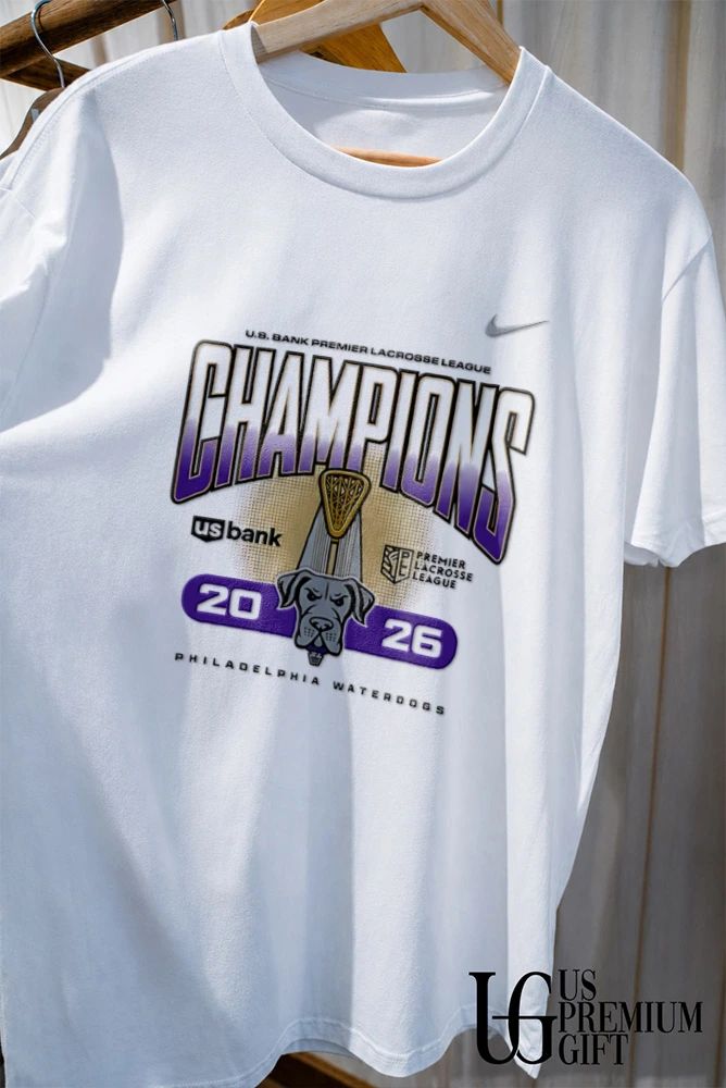 Philadelphia Waterdogs 2026 US Bank Premier Lacrosse League Champions shirt