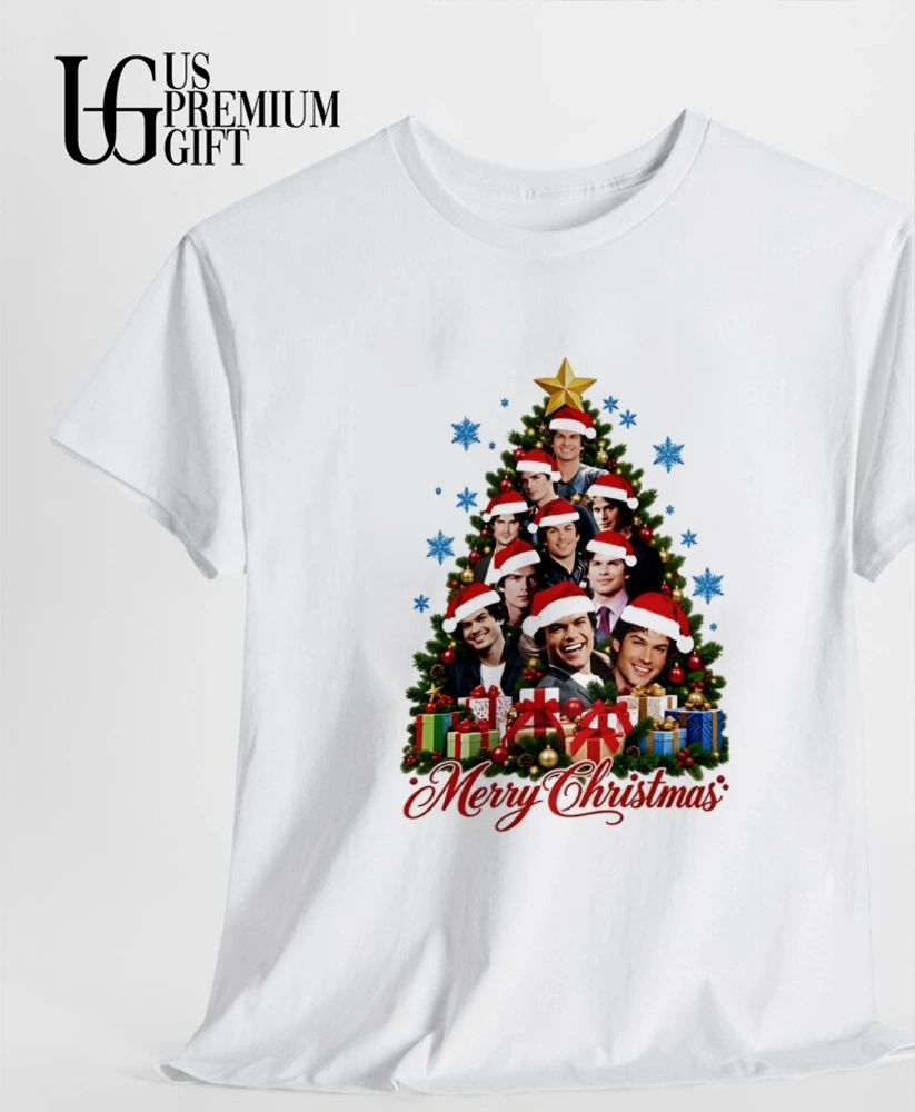 Merry Christmas All I Want for Christmas is Damon Salvatore shirt