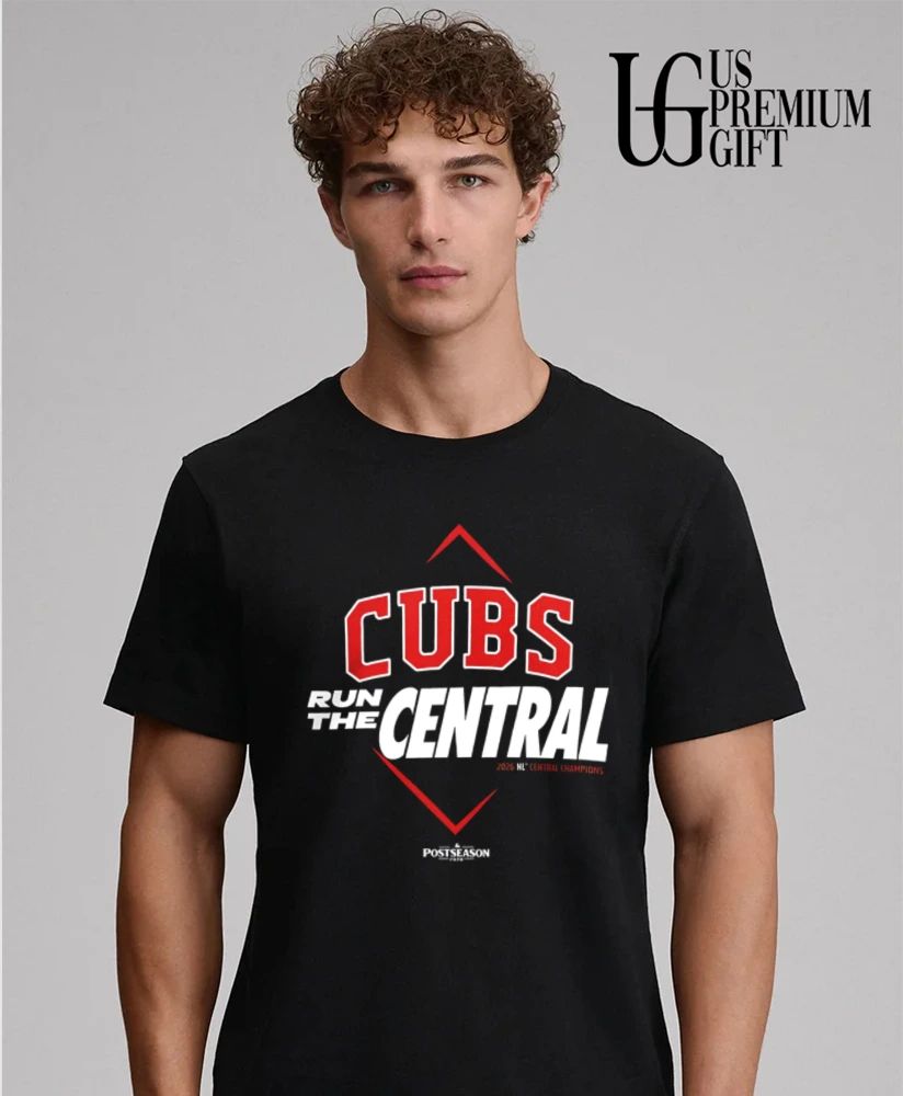 Run The Central Chicago Cubs 2026 NL Central Division Champions shirt