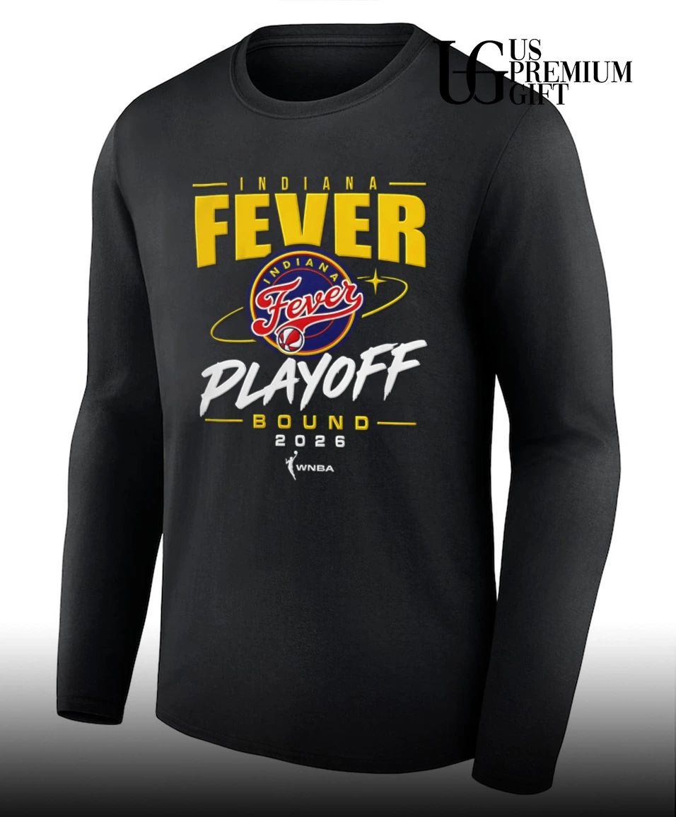 Indiana Fever WNBA Playoff Bound 2026 logo shirt
