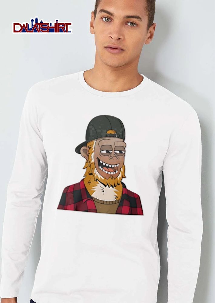 Monkey cartoon wearing baseball cap shirt