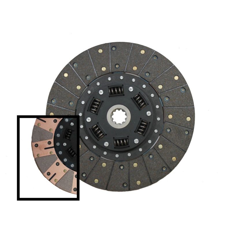 500 Series Organic/Ceramic Sprung Hub Clutch Disc 69-80 Dodge D/W Series Ramcharger