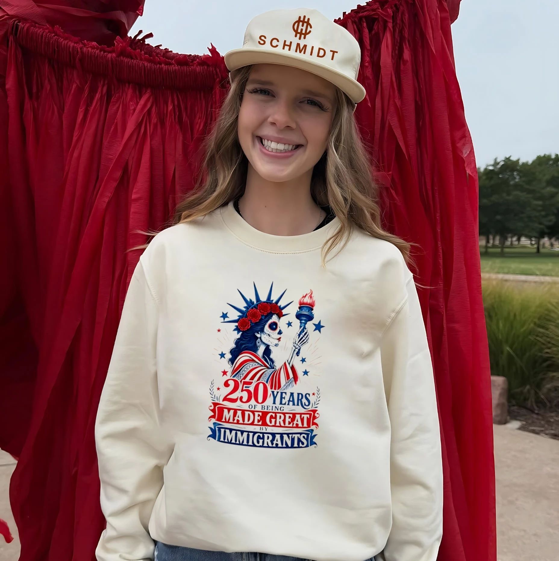 250 Years of Being Made Great by Immigrants shirt