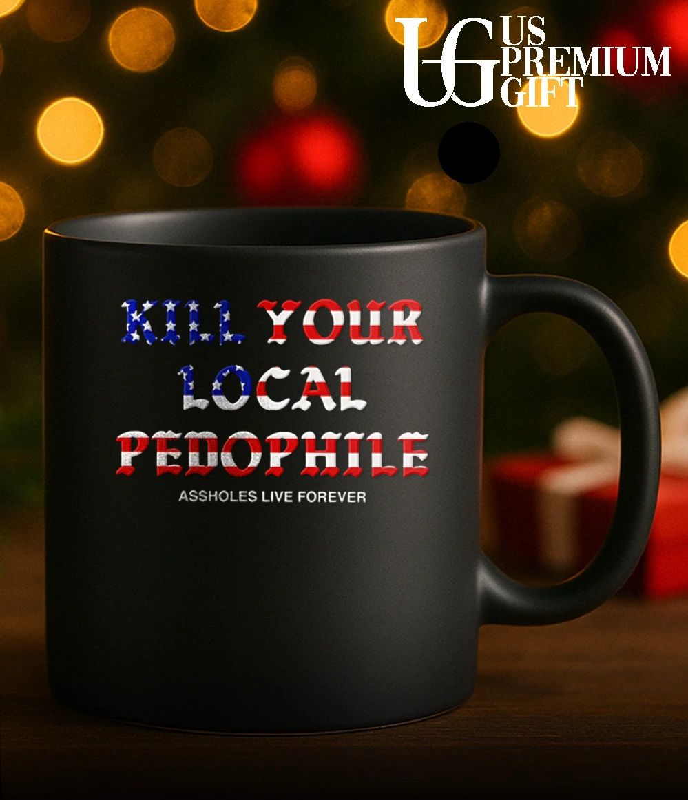 Kill Your Local Pedophile American flag shirt
