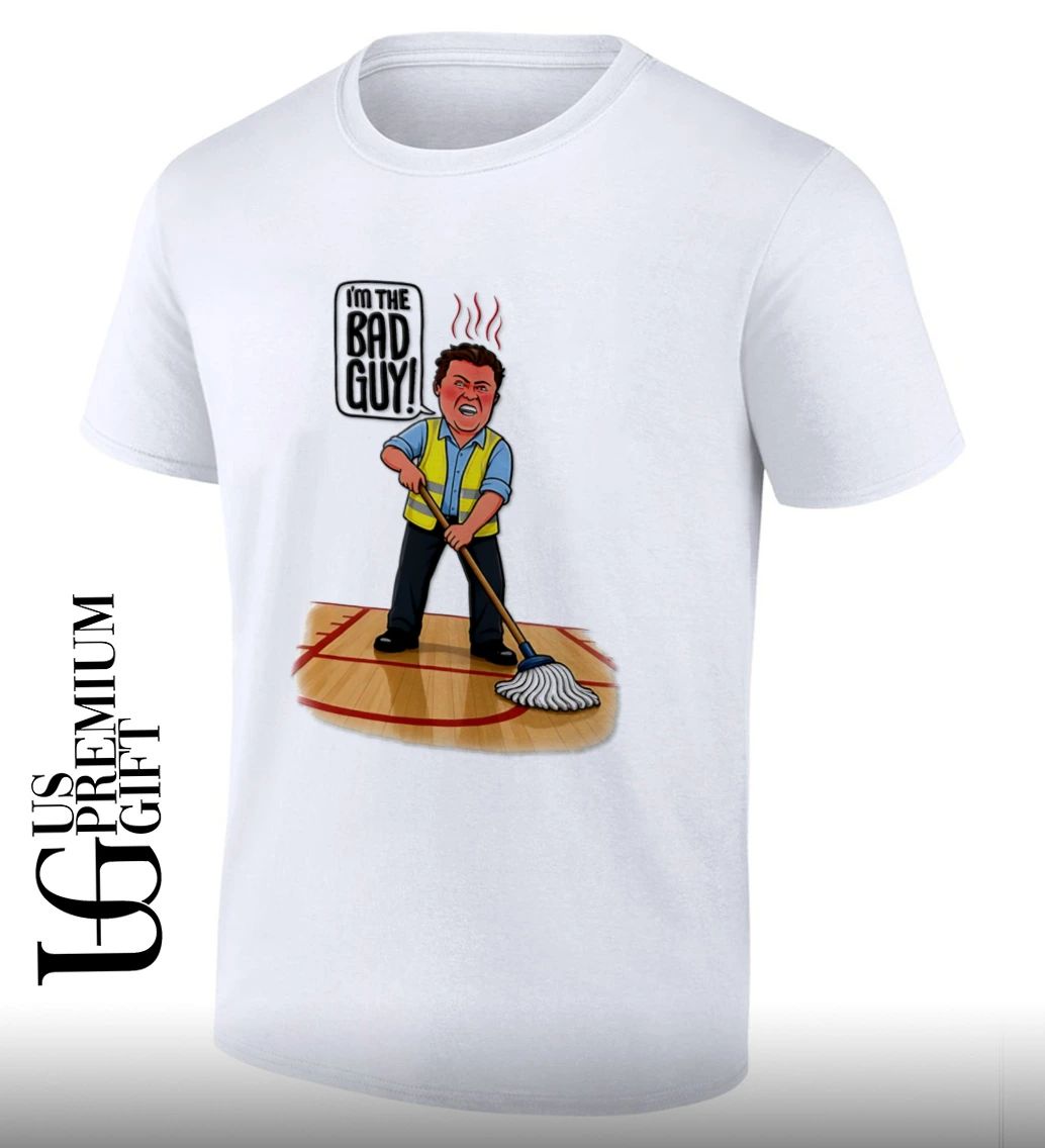 Rico Bosco man mopping I’m The Bad Guy shirt