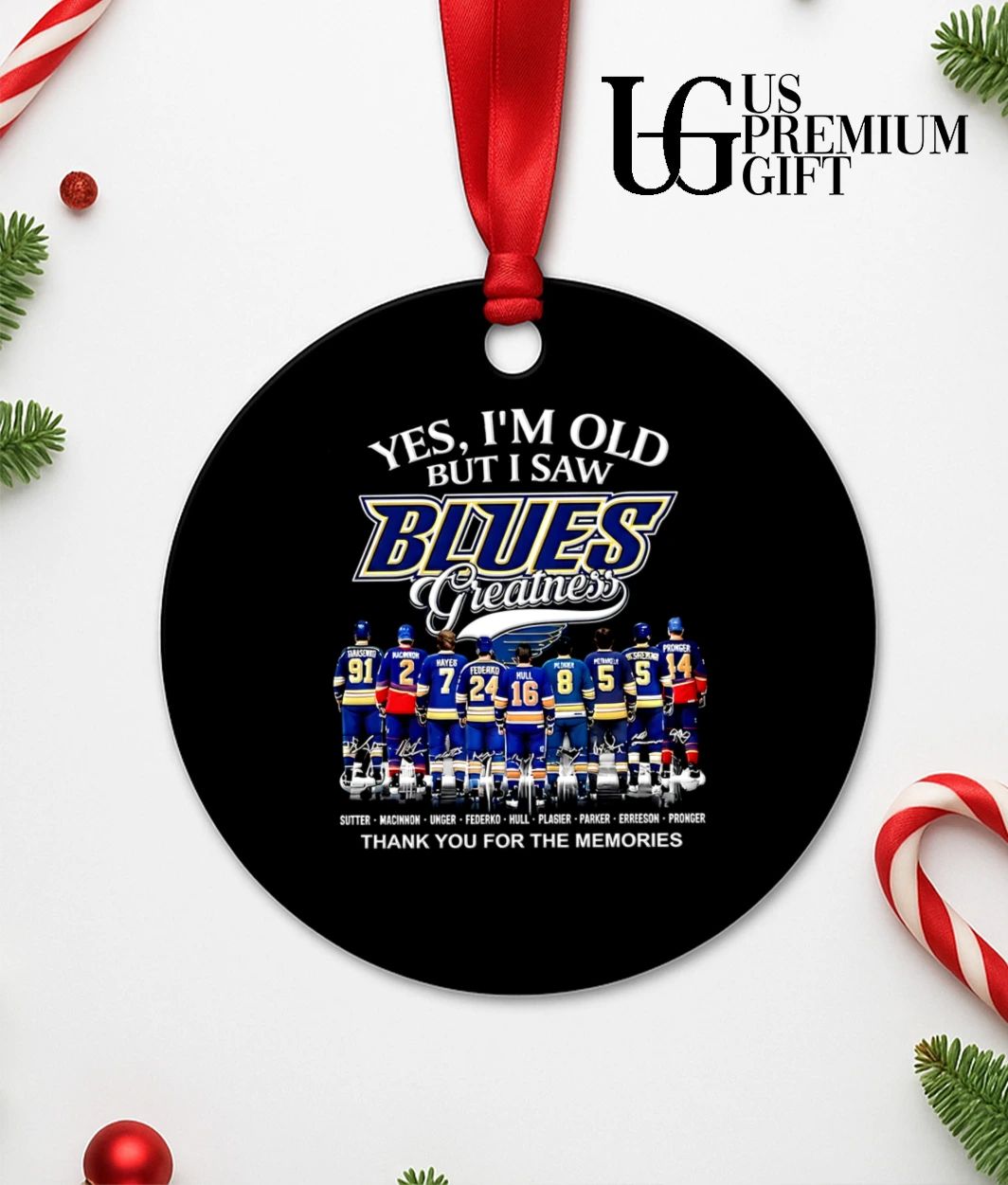 Yes I’m Old But I Saw St. Louis Blues Greatness Thank You For The Memories signature shirt