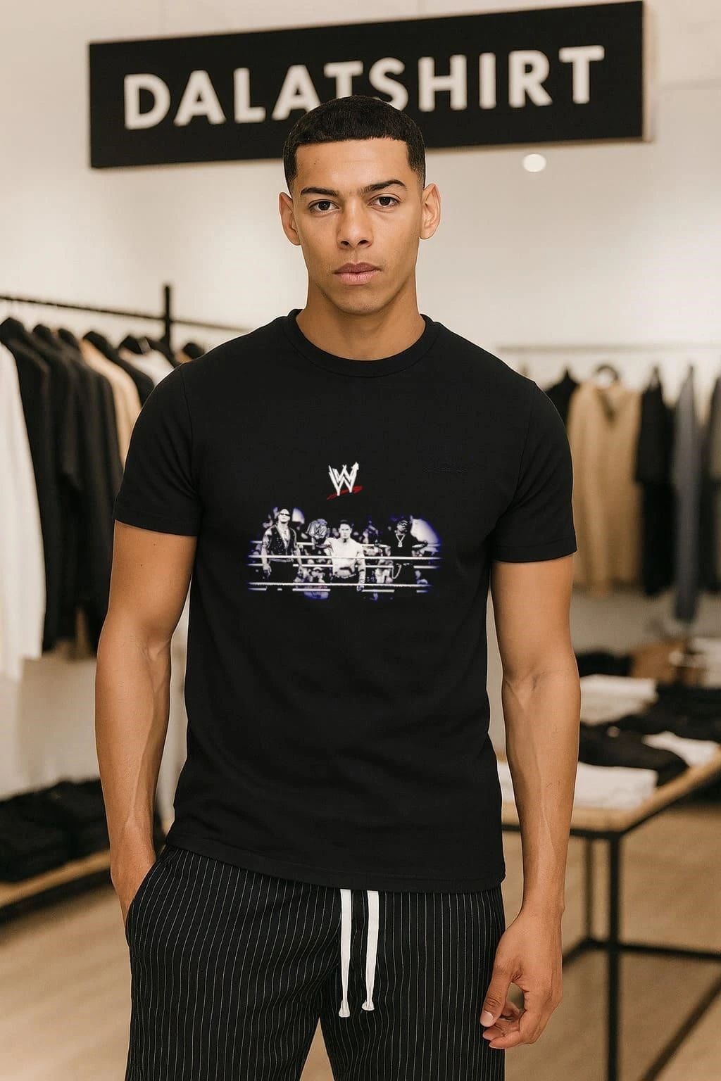 Wrestling Is Real Dwayne Johnson John Cena retro shirt