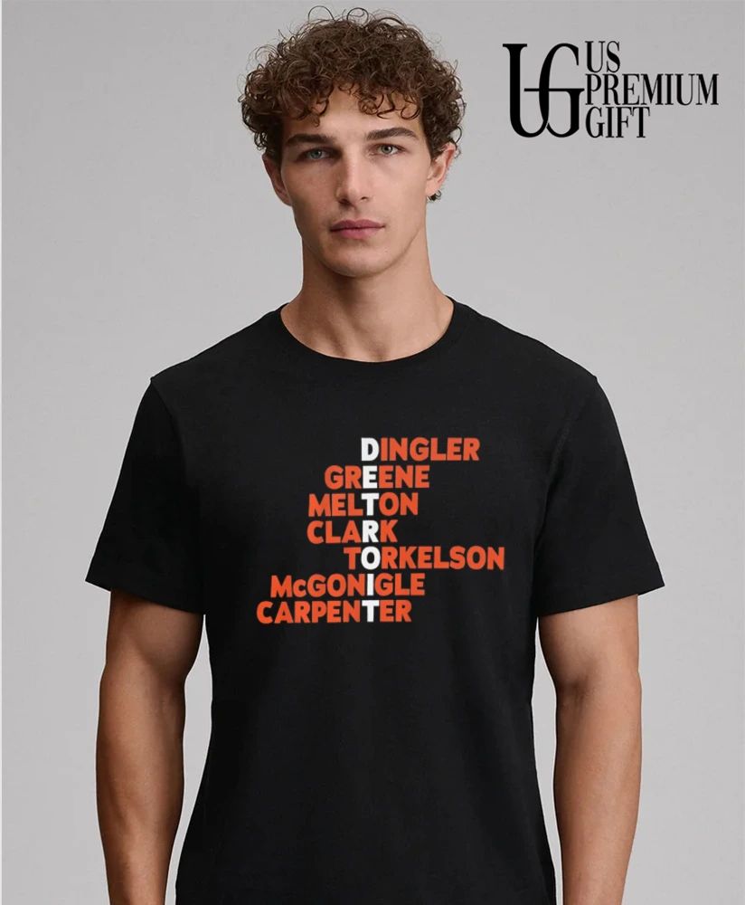 Detroit Tigers Baseball Names 2026 shirt