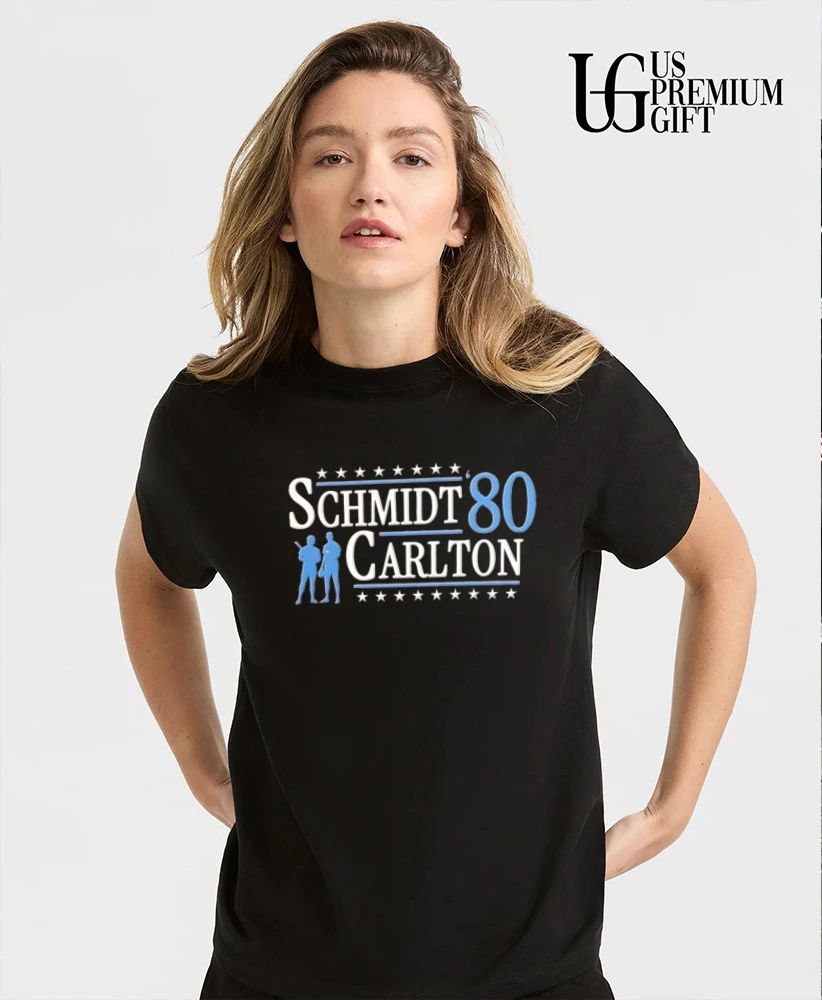Mike Schmidt and Steve Carlton ’80 Philadelphia Phillies shirt