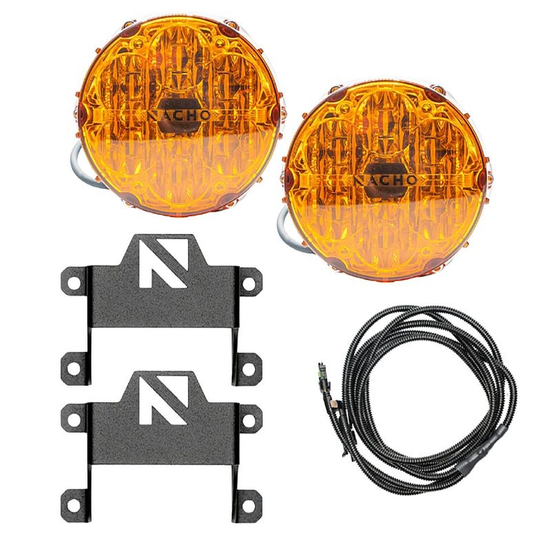 SAE Only Plug N Play Fog Light Kit – Amber 21-24 Ford Bronco