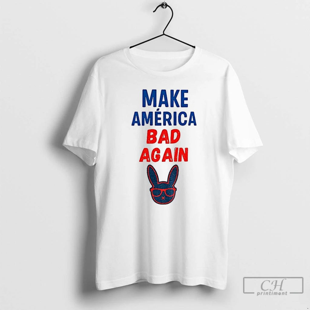 Bad Bunny Benito Bowl 2026 Puerto Rican Make America Bad Again Halftime Show T Shirts