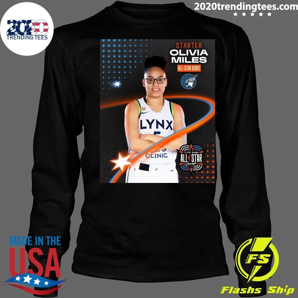 Starter Olivia Miles Your Official 2026 AT&T WNBA All-Star Starters Shirt
