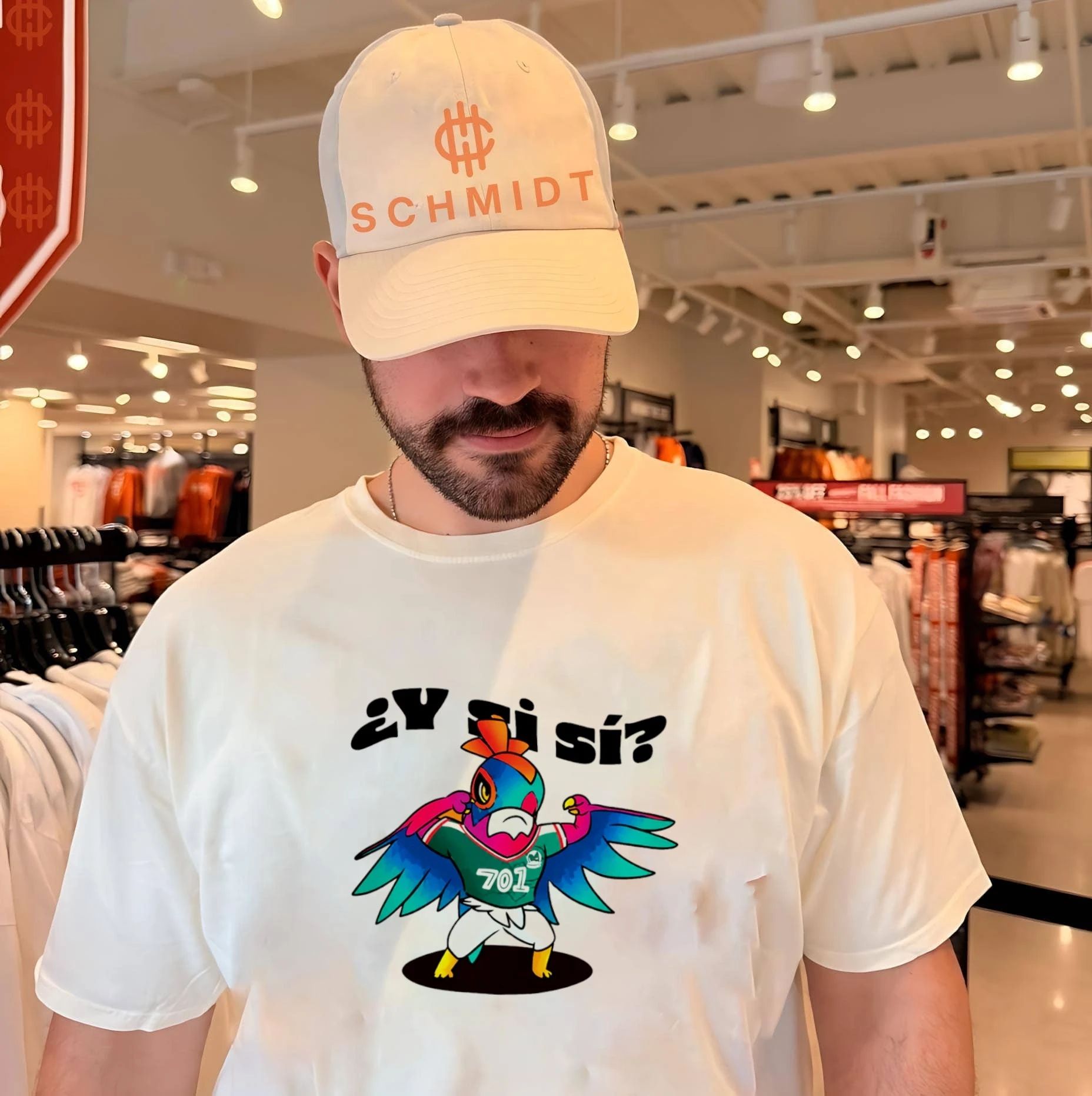 Y Si Si Mexico Football Bird Mascot Shirt