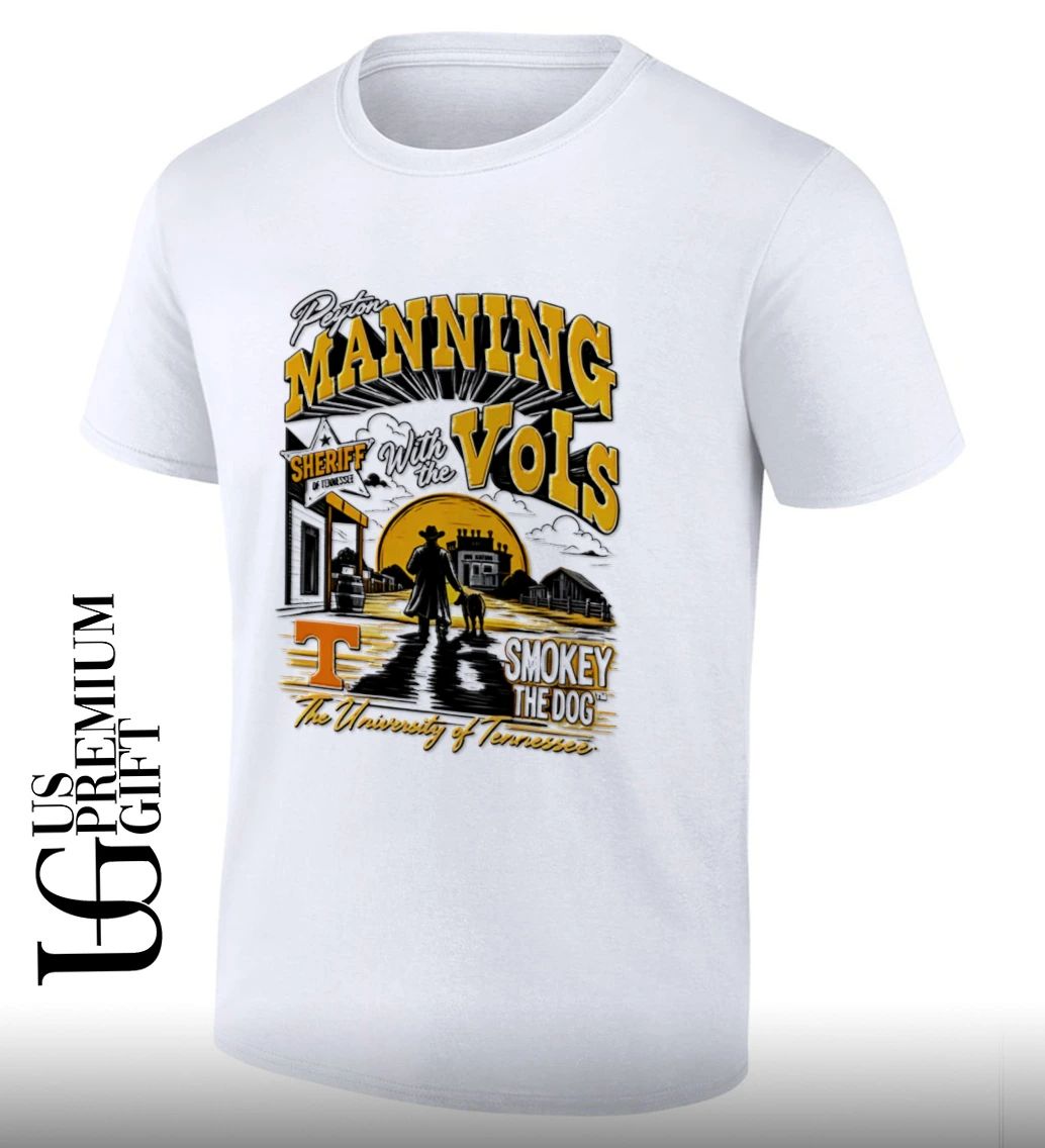 Tennessee Volunteers Peyton Manning The Sheriff Returns Smokey The Dog shirt