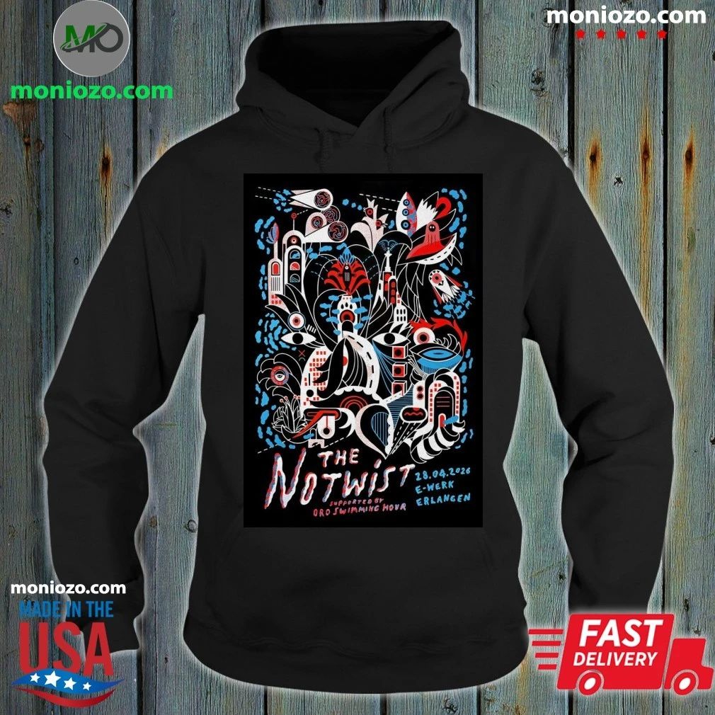 The Notwist Apr 28 2026 E-Werk Erlangen Show Poster T-Shirt