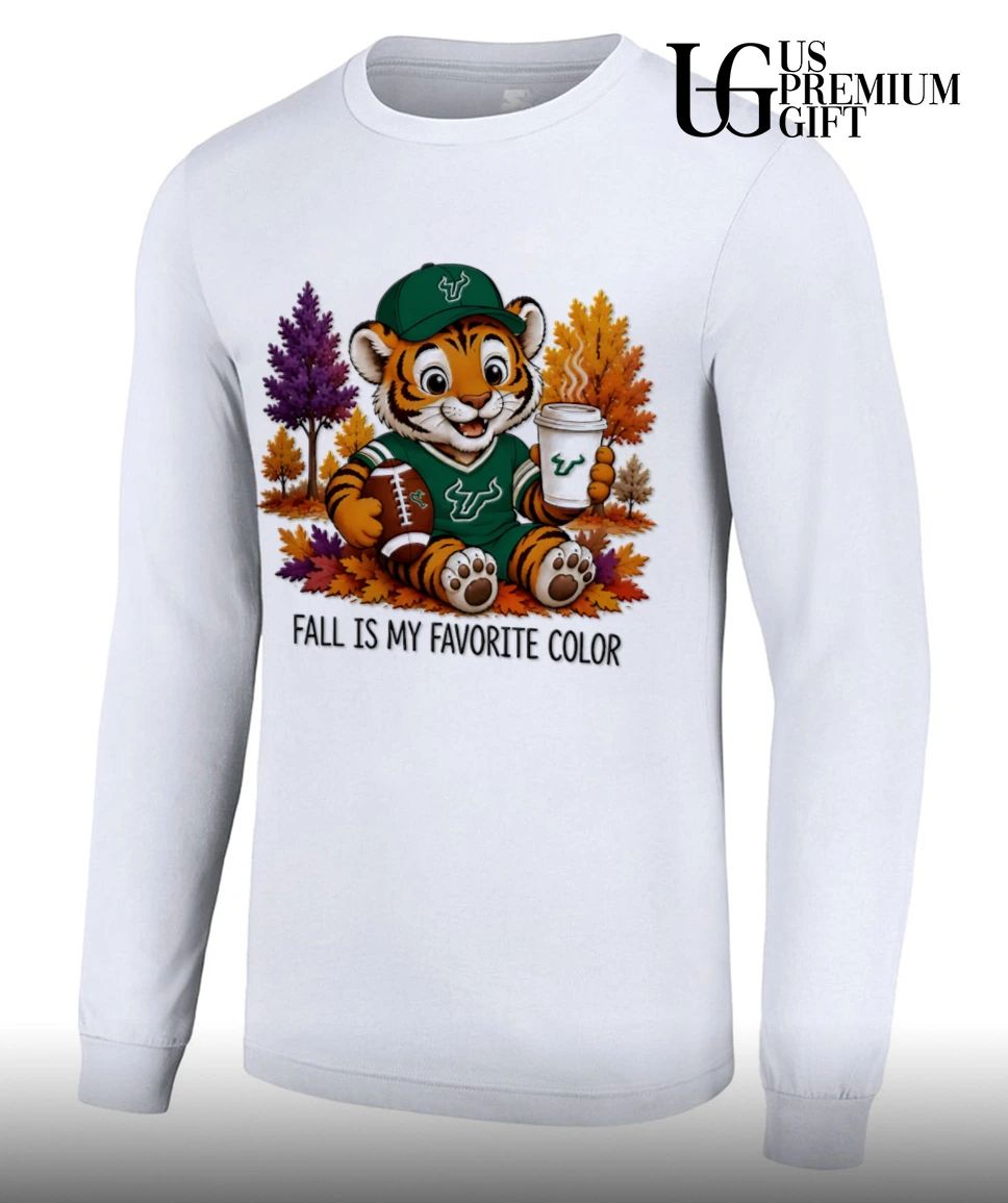 South Florida Bulls Fall Is My Favorite Color College Football 2026 shirt