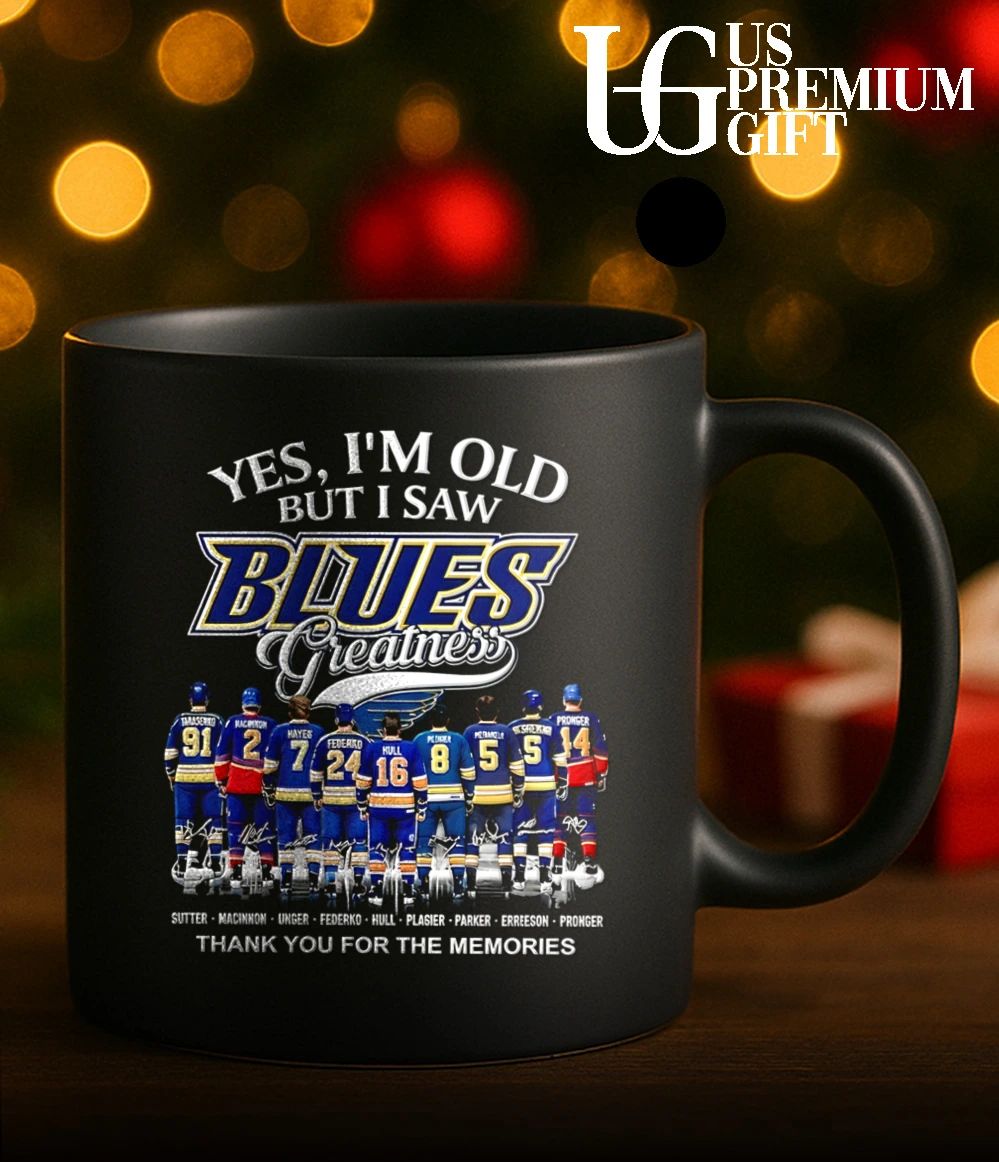 Yes I’m Old But I Saw St. Louis Blues Greatness Thank You For The Memories signature shirt