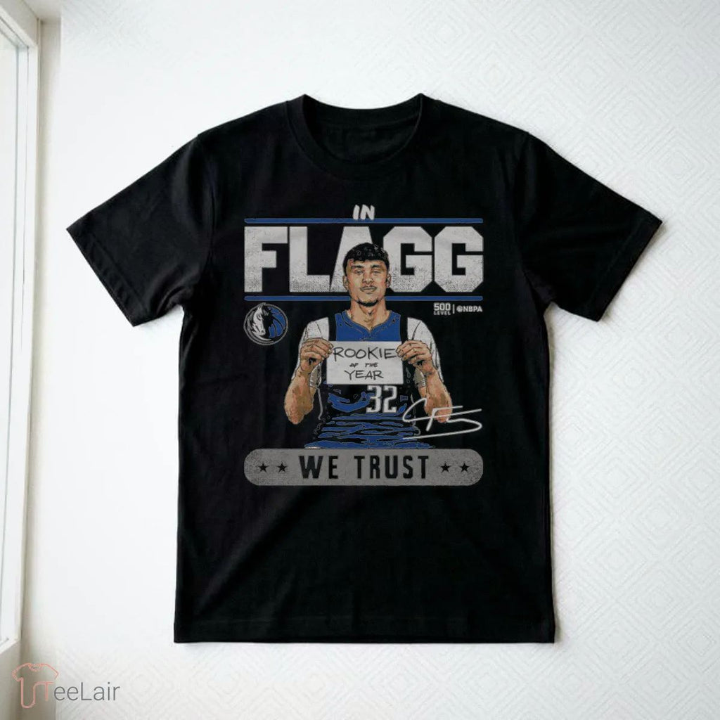 Cooper Flagg Dallas Mavericks 2026 ROTY Trust WHT T-Shirt
