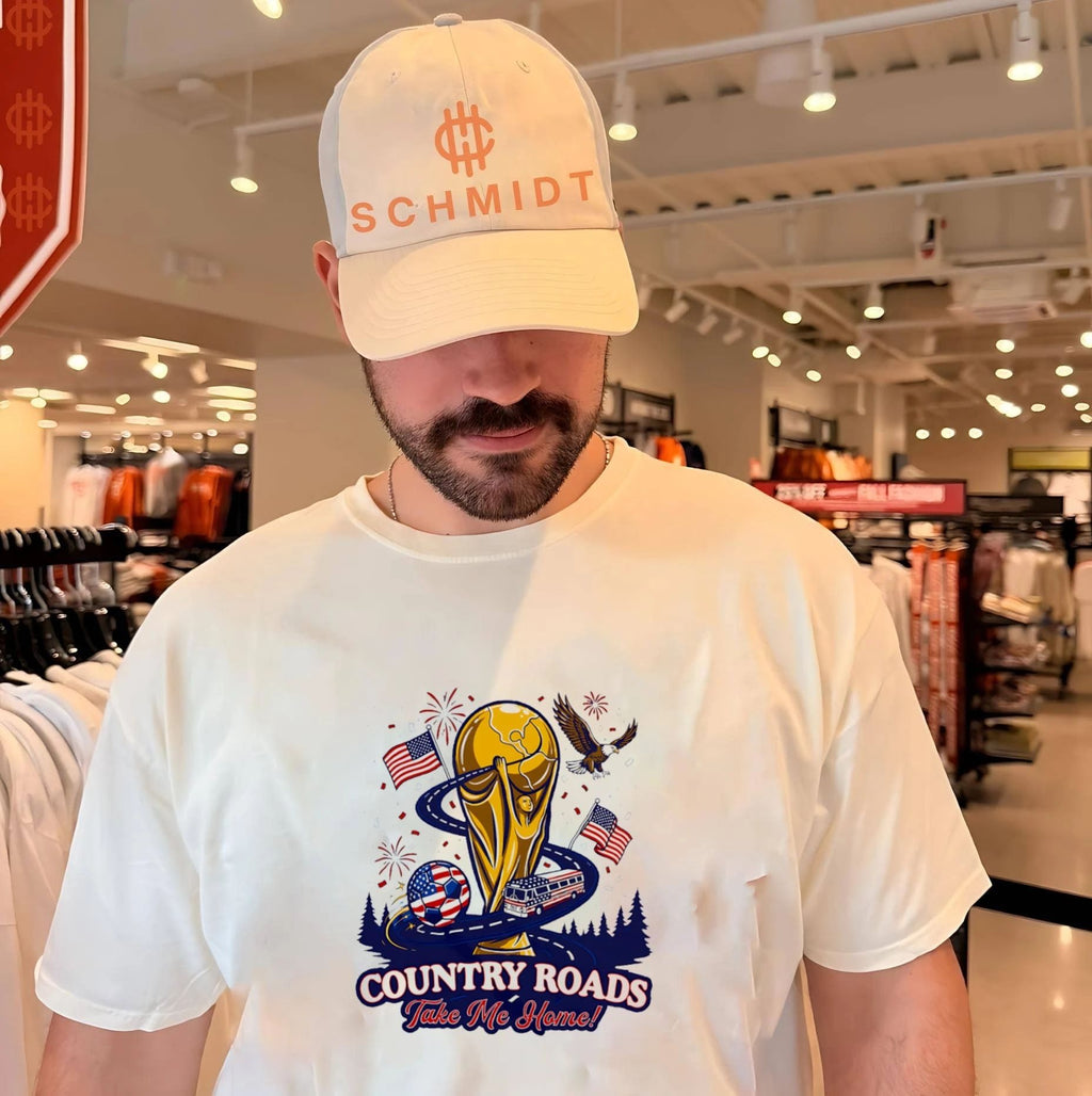 Country Roads Take Me Home World Cup Soccer USA shirt