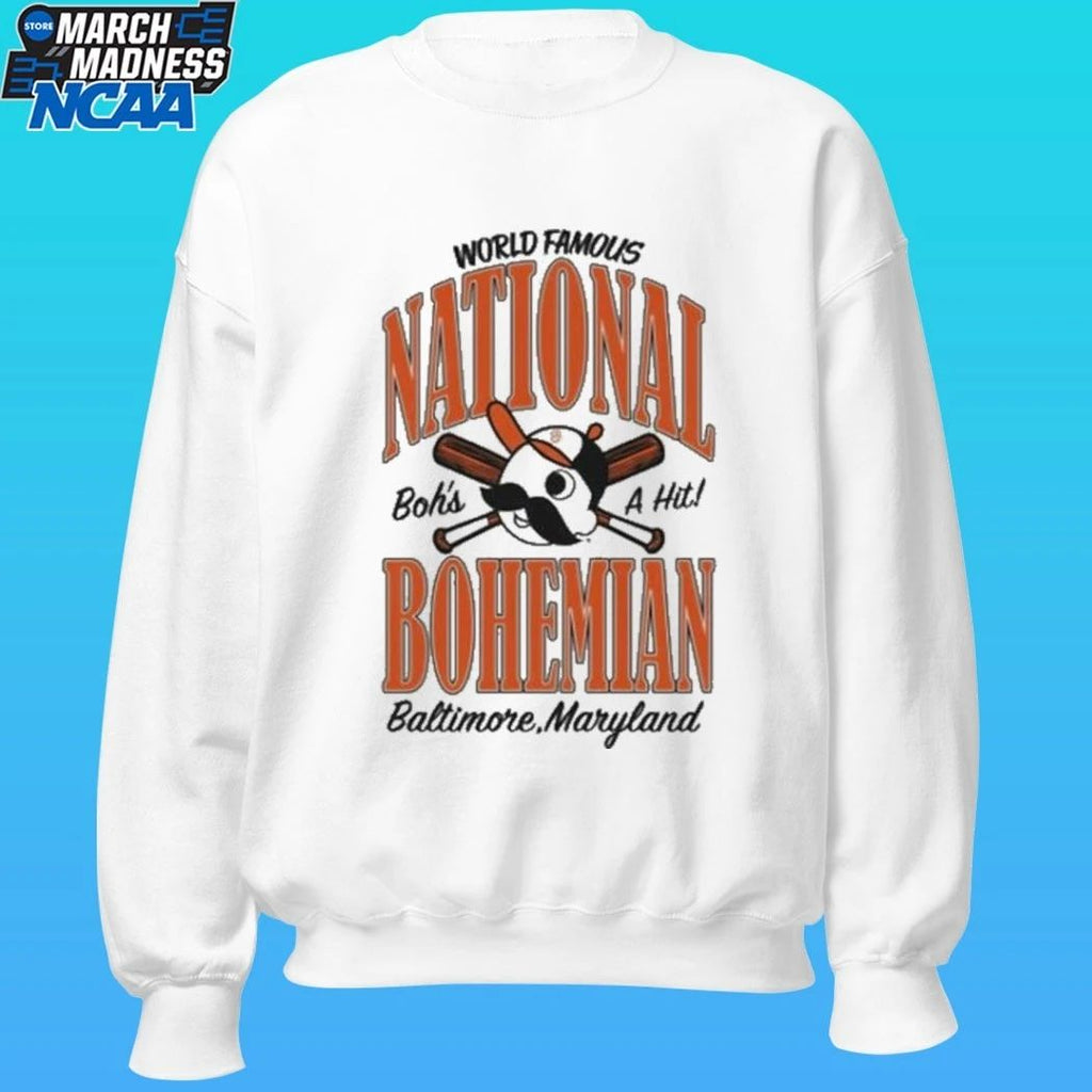 World Famous National Bohemian Bohs A Hit Baltimore Maryland Shirt