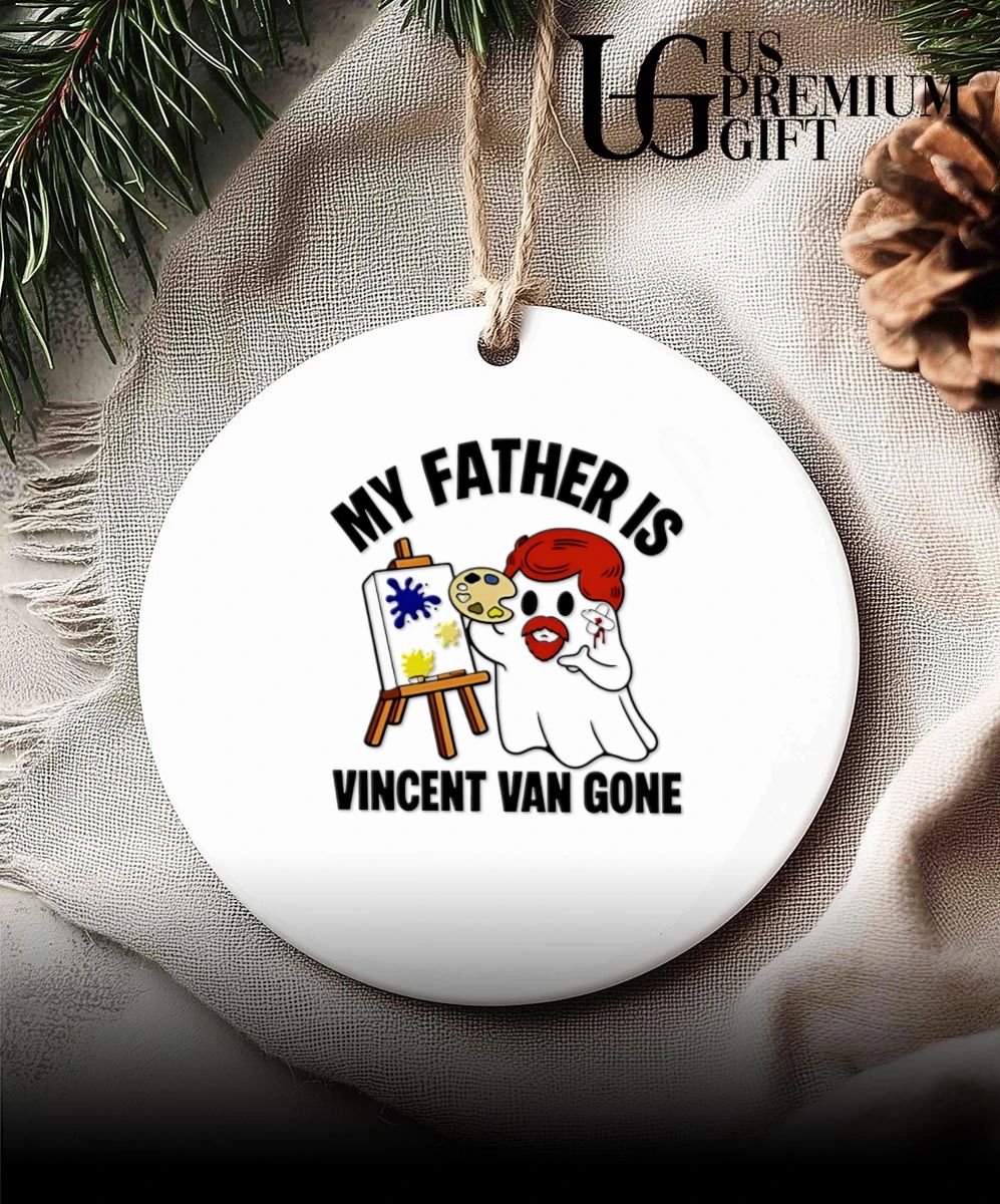 My Father Is Vincent Van Gone Ghost Halloween shirt