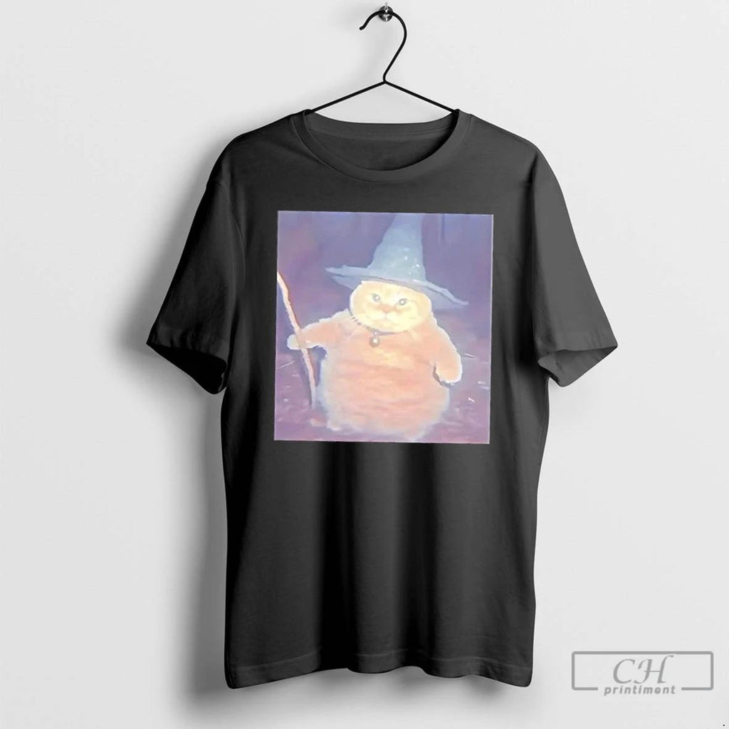Classic Fat Cat Wizard Halloween T Shirts Hoodie Longsleeve